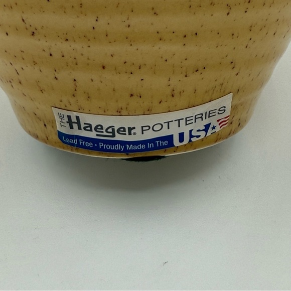 Haeger Pottery Handpainted Flower Jar Pot - Picture 9 of 15